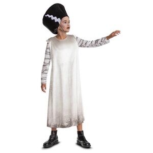Monsters Bride of Frankenstein Classic Costume size 4-6x